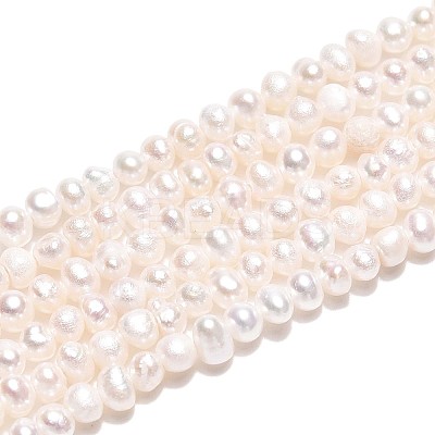Natural Cultured Freshwater Pearl Beads Strands PEAR-T006-31-1