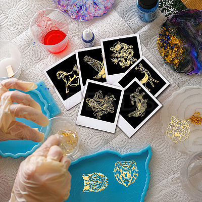 Nickel Decoration Stickers DIY-WH0450-097-1
