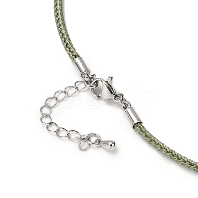 2.5MM Nylon Braided Cord Necklace Making FIND-G095-01P-21-1