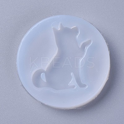 Food Grade Silhouette Silicone Puppy Molds DIY-L026-035-1
