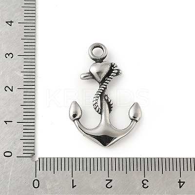304 Stainless Steel Pendants STAS-Z147-01AS-01-1