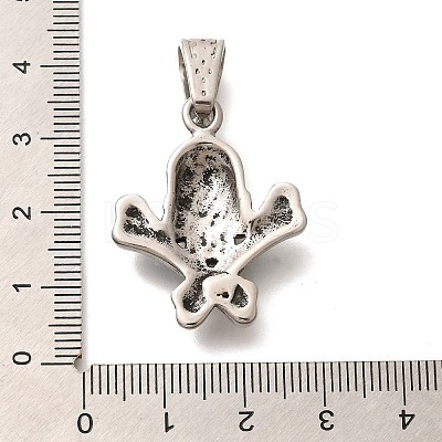 304 Stainless Steel Pendants STAS-Z110-48I-AS-1