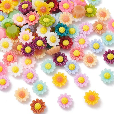 Opaque Resin Cabochons RESI-CJC0012-26F-1