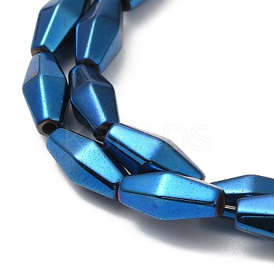 Electroplate Synthetic Magnetic Hematite Beads Strands G-E602-05E-1