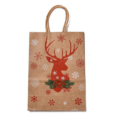 Christmas Theme Rectangle Paper Bags CARB-F011-01C-1