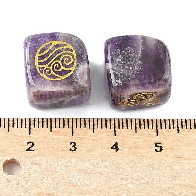 4Pcs 4 Styles Natural Amethyst Display Decorations G-F786-03A-01-1
