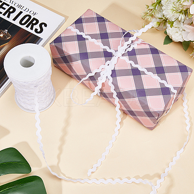 2 trands Polyester Wave Bending Fringe Trim OCOR-GF0003-02J-1