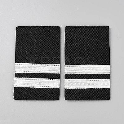 Polyester Fiber Epaulettes AJEW-WH0661-32B-02-1