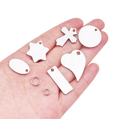 Stainless Steel Pendants STAS-BC0003-01-1