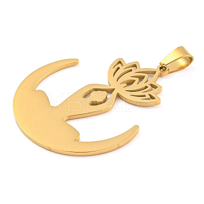 304 Stainless Steel Pendants STAS-Z076-12G-1
