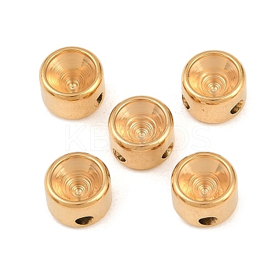 Ion Plating(IP) 304 Stainless Steel Bead Rhinestone Settings STAS-U024-17G-1