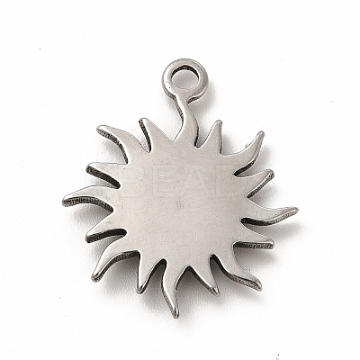 Non-Tarnish 304 Stainless Steel Pendants STAS-P322-09P-1