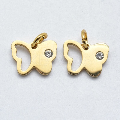 316 Surgical Stainless Steel Pendants STAS-K178-08-1