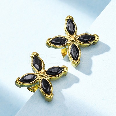 304 Stainless Steel Stud Earrings EJEW-C135-01G-03-1