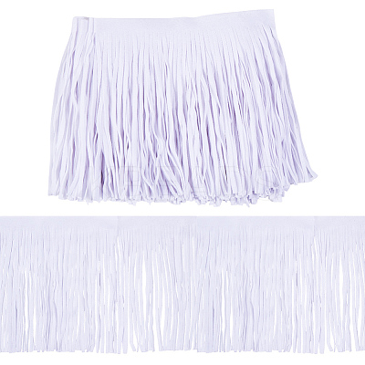1Pc Suede Fabric Tassels Ribbon OCOR-GF0005-60B-02-1