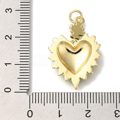 Rack Plating Brass Enamel Pendants KK-I720-27G-04-1