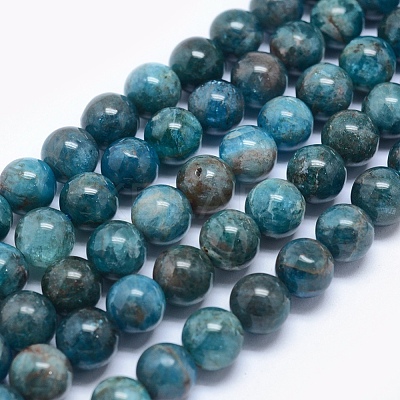Natural Apatite Beads X-G-E481-05-6mm-1