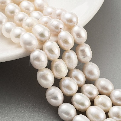 Natural Cultured Freshwater Pearl Beads Strands PEAR-P062-13E-1