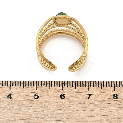 304 Stainless Steel Multi-layer Open Cuff Rings RJEW-Z078-02G-1