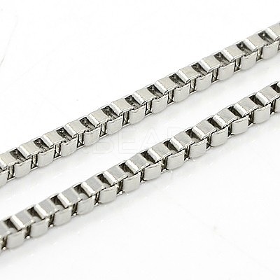 Tarnish Resistant 304 Stainless Steel Necklaces NJEW-F027-41-2.5mm-1