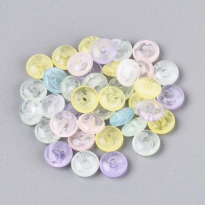 Transparent Acrylic Beads OACR-H051-07-1
