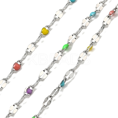304 Stainless Steel Dapped Chains CHS-H036-01P-02-1