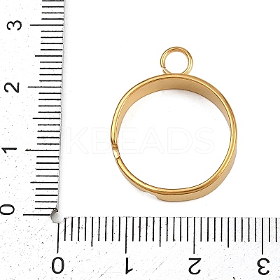 304 Stainless Steel Loop Ring Base LS-STAS-G363-13G-03-1