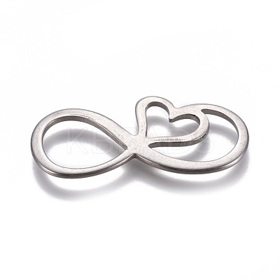 Non-Tarnish 304 Stainless Steel Pendants/Links X-STAS-E474-22-1