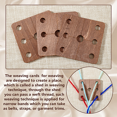 24Pcs Wood Tool for Knitting Loom Accessories TOOL-GA0001-90A-02-1