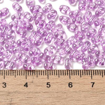 Baking Glass Seed Beads SEED-K009-07A-05-1