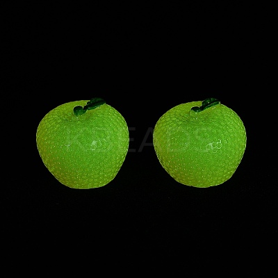 Luminous Resin Cabochons CRES-D277-03H-1