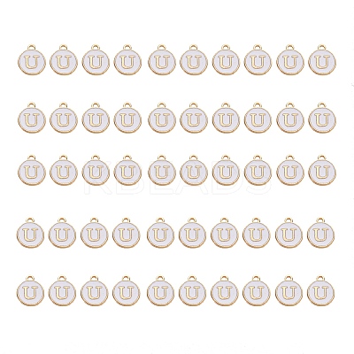Golden Plated Alloy Charms ENAM-SZ0001-25A-U-1