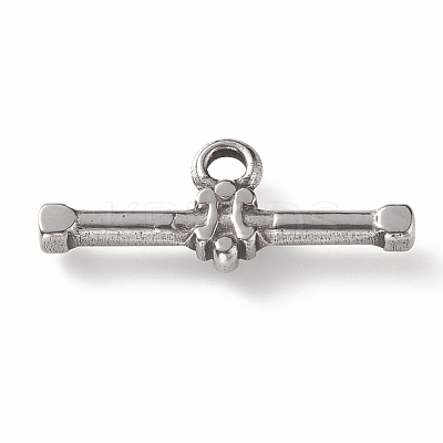 Non-Tarnish 304 Stainless Steel Toggle Clasps Parts STAS-K209-04P-1