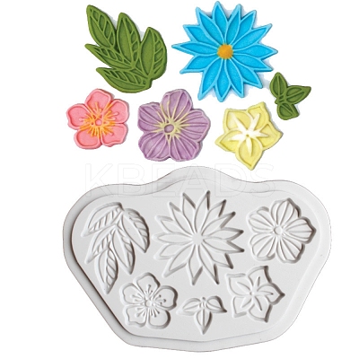 Mixed Flower Food Grade Silicone Molds DIY-H145-15-1