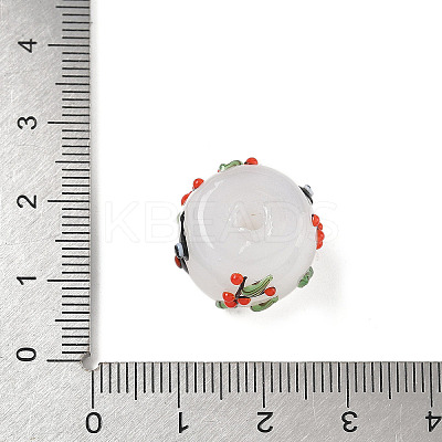 Handmade Lampwork Bumpy Beads LAMP-M025-01A-1