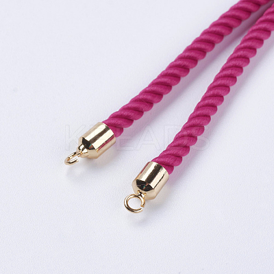 Nylon Twisted Cord Bracelet Making MAK-F018-16G-RS-1
