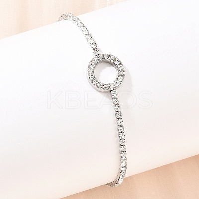 304 Stainless Steel Cup Chains Bracelets for Women BJEW-D364-01B-P-1
