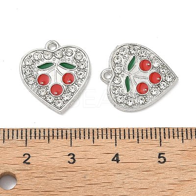 Alloy Crystal Rhinestone Pendants FIND-C087-04C-P-1