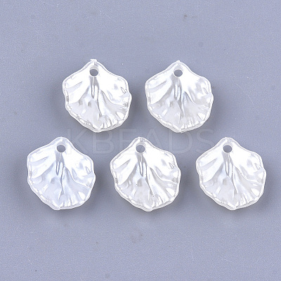 Acrylic Imitation Pearl Pendants OACR-T016-01A-1