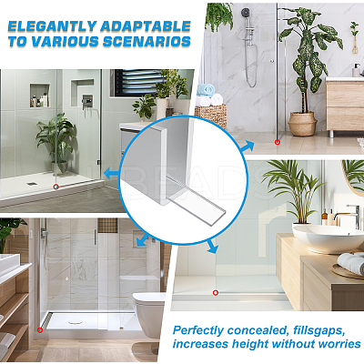 200Pcs Transparent Acrylic Sheets FIND-GA0007-20A-1
