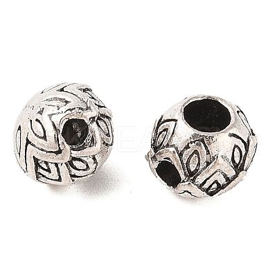 Tibetan Style Alloy 3 Hole Guru Beads FIND-C060-018AS-1
