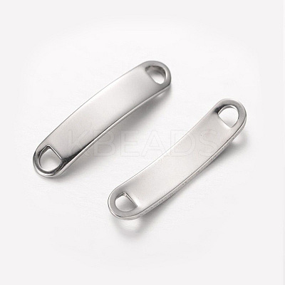 Tarnish Resistant Rectangle 304 Stainless Steel Links connectors STAS-I045-32-1