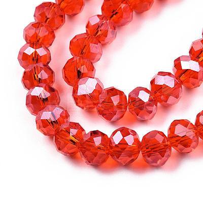 Electroplate Glass Beads Strands LS-EGLA-A034-T2mm-A27-1