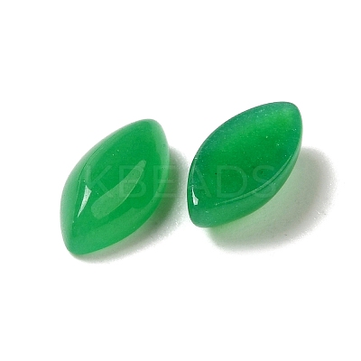 Natural White Jade Dyed Cabochons G-F772-01B-02-1