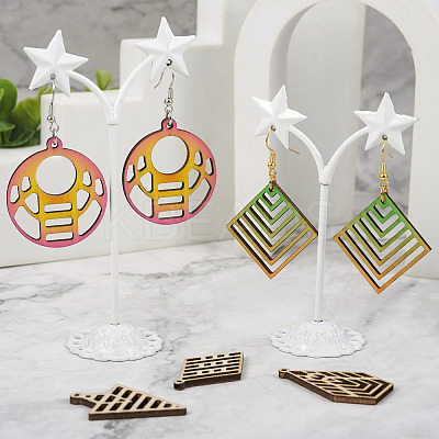 DIY Hollow Earring Making Kit DIY-TA0005-54-1