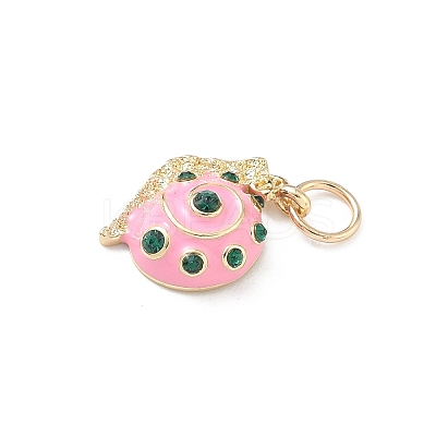 304 Stainless Steel Enamel Charms LS-STAS-A131-03B-G-1