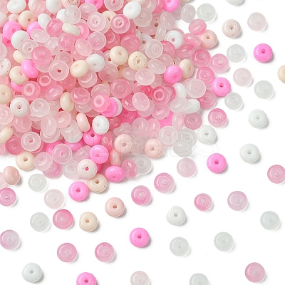 100G Imitation Jade Glass Beads DGLA-YW0001-53F-1
