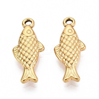304 Stainless Steel Pendants STAS-T067-57G-1