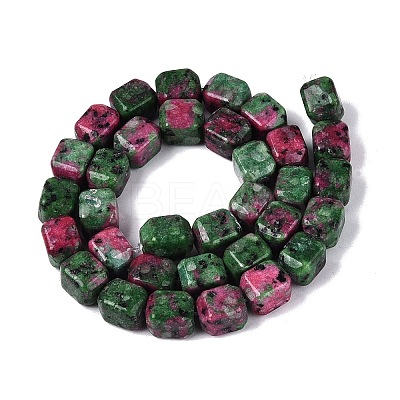 Natural Ruby in Zoisite Beads Strands G-Q608-10J-1