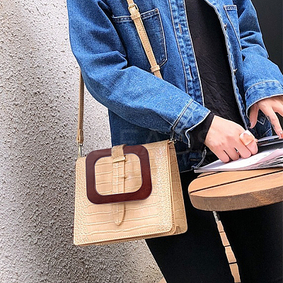 Wooden Bag Handle FIND-WH0063-89C-1